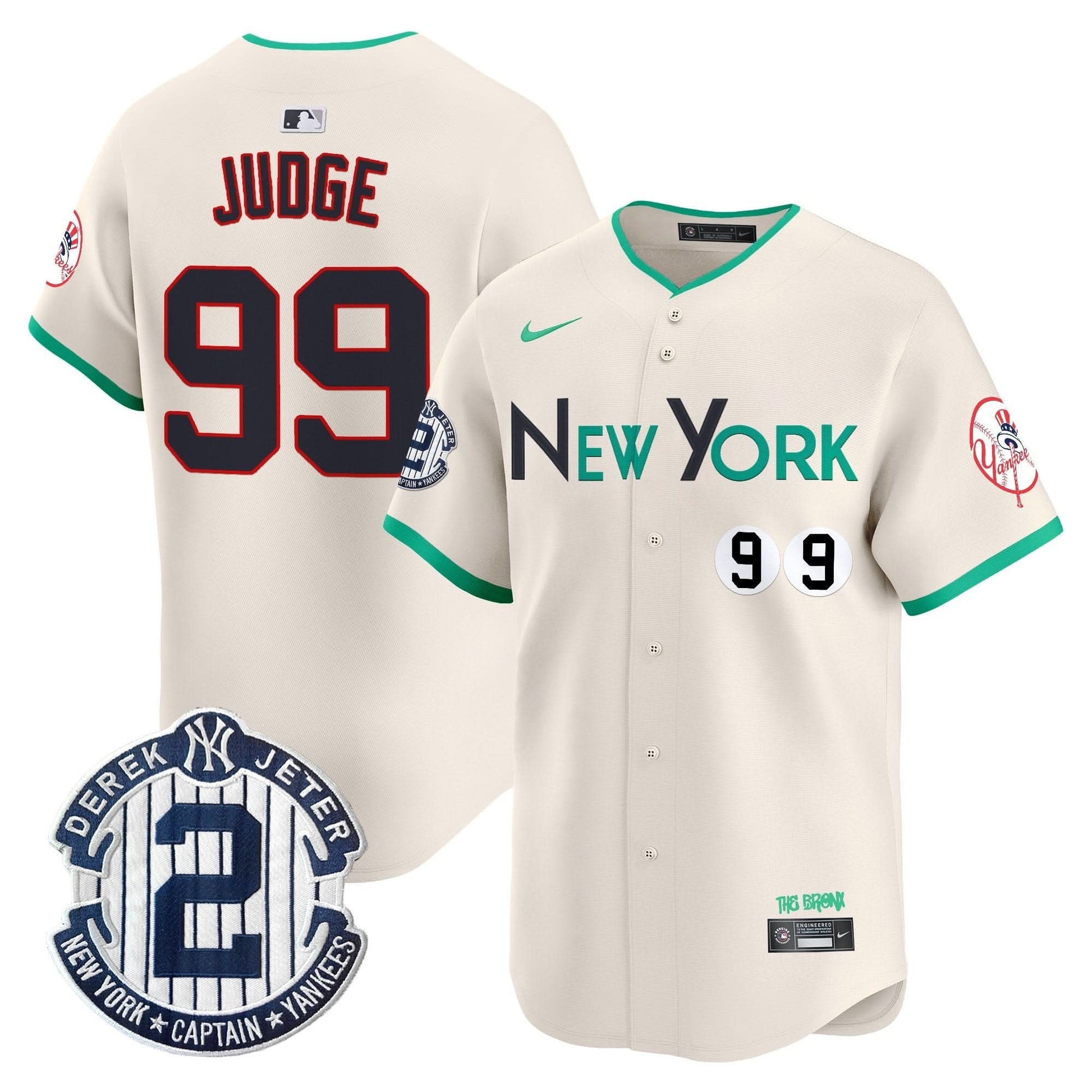 Men's New York Yankees City Connect Vapor Premier Limited Jersey - All Stitched