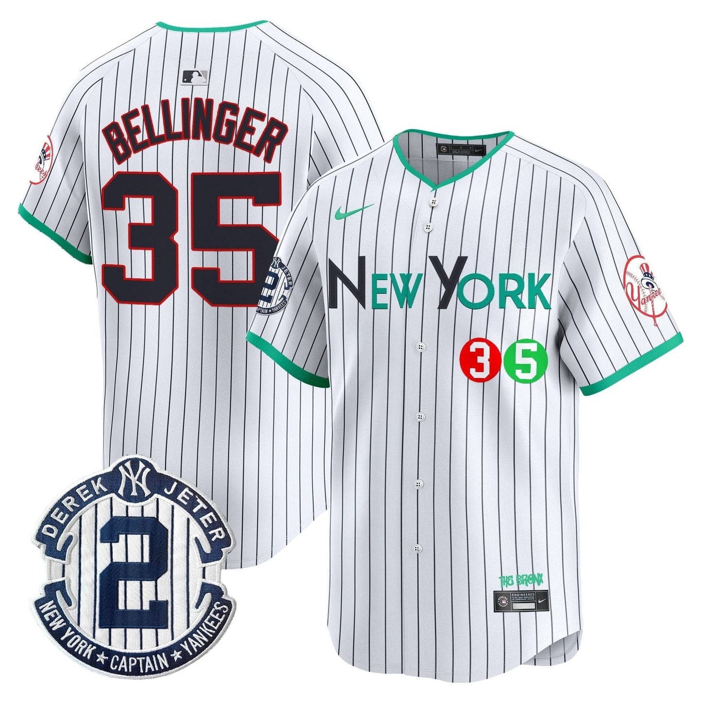 Men's New York Yankees City Connect Vapor Premier Limited Jersey - All Stitched