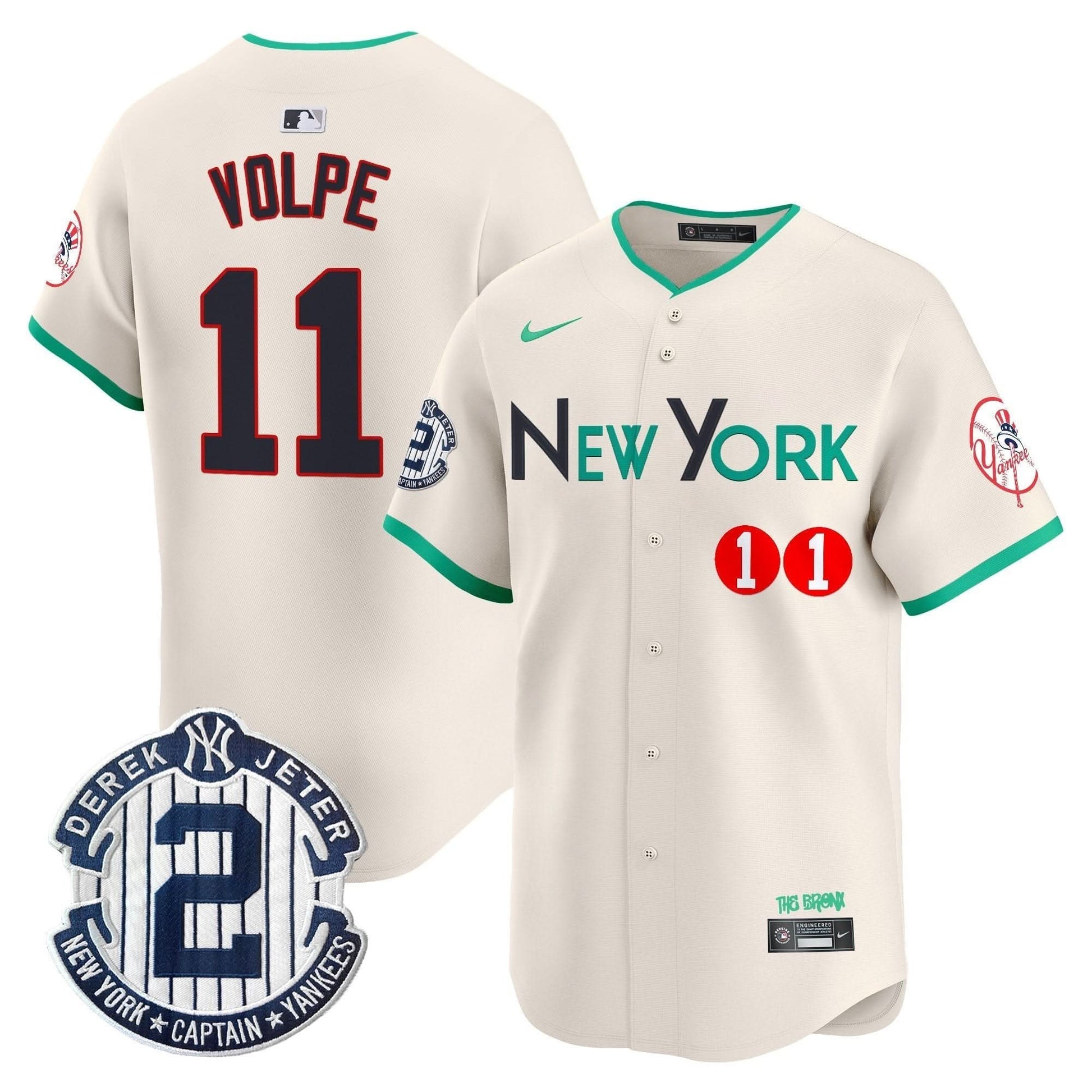 Men's New York Yankees City Connect Vapor Premier Limited Jersey - All Stitched