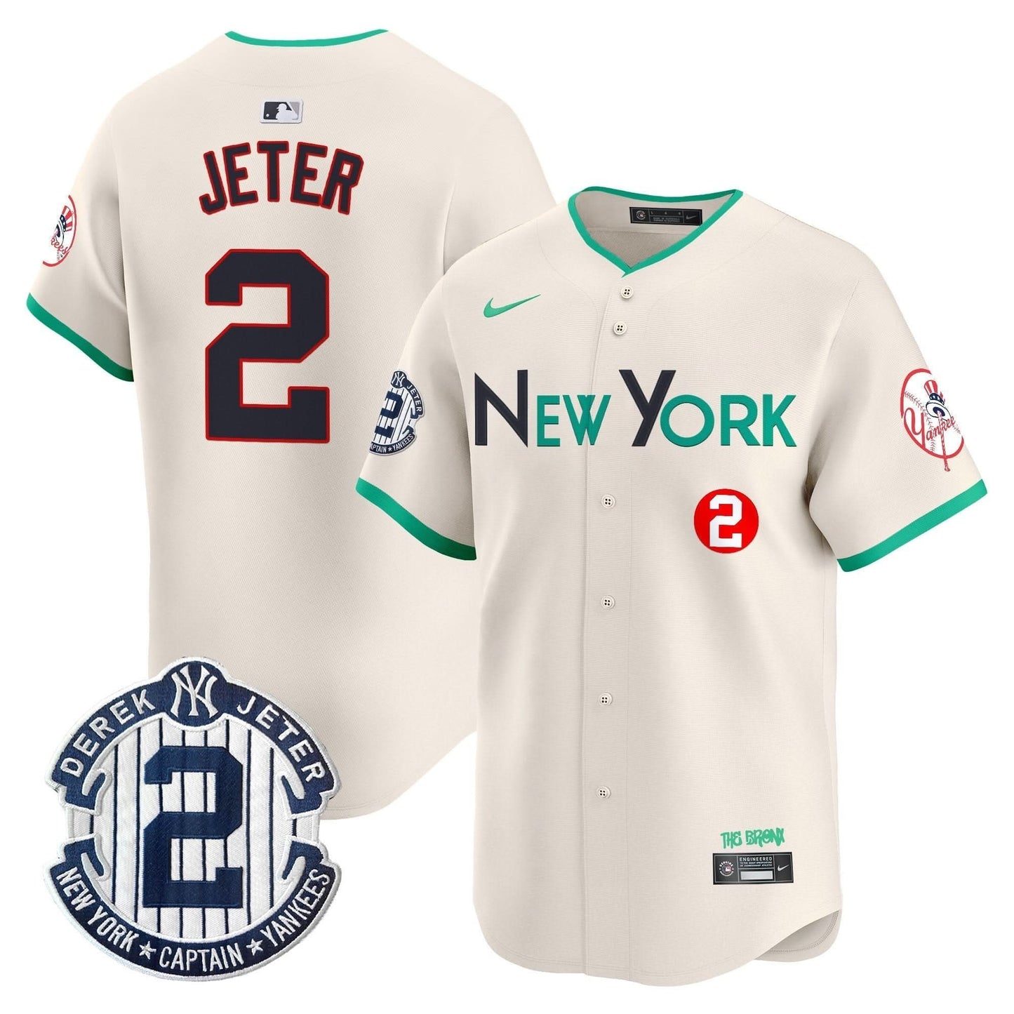 Men's New York Yankees City Connect Vapor Premier Limited Jersey - All Stitched