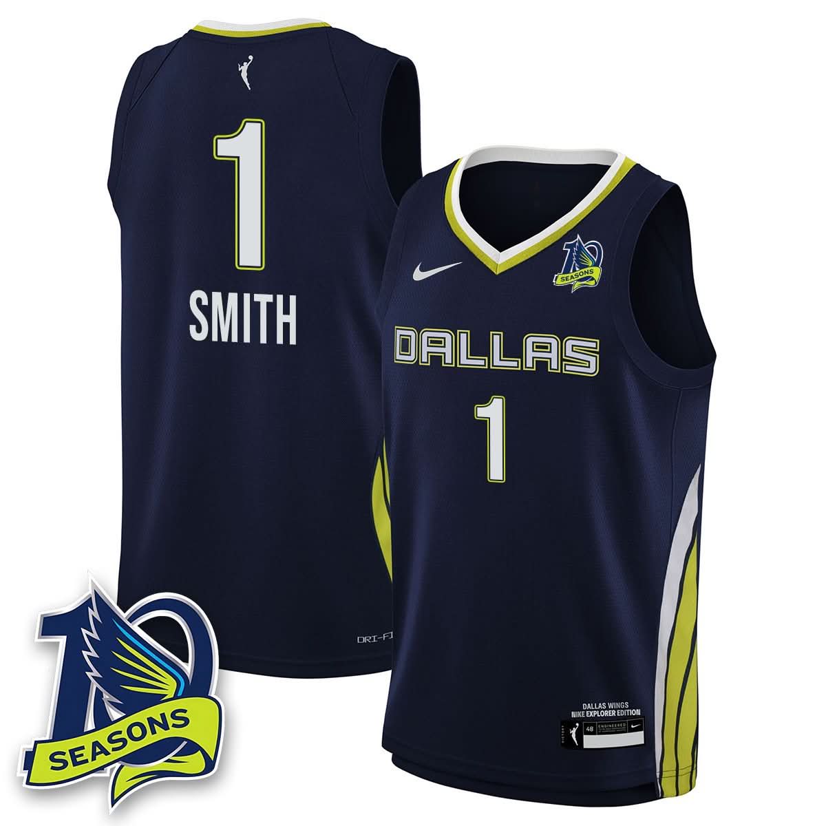 Men's Dallas Wings 2025 Limited Jersey - All Stitched