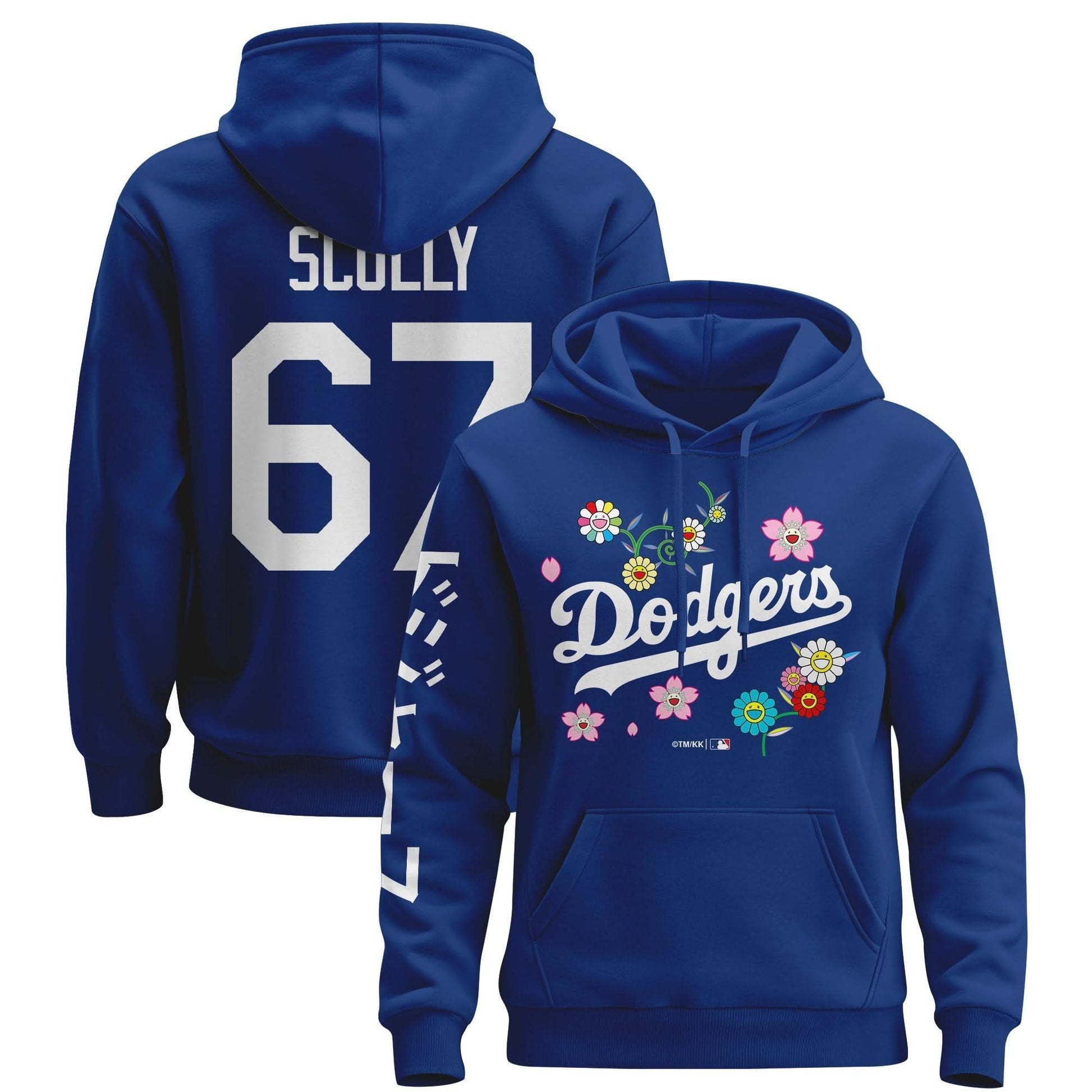 Men's Dodgers x Takashi Murakami 2025 Pullover Hoodie - Stitched