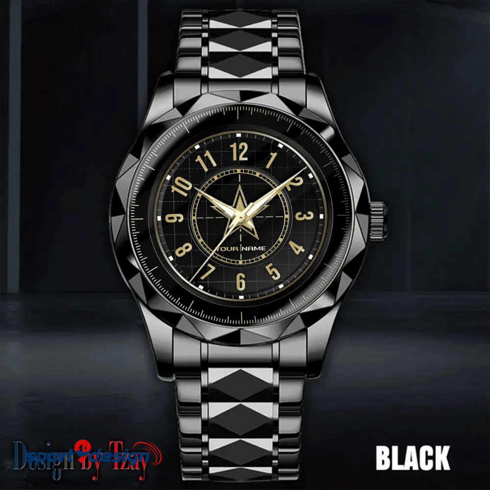 Dallas Cowboys Luxury Diamond Men Watch Trending 2025