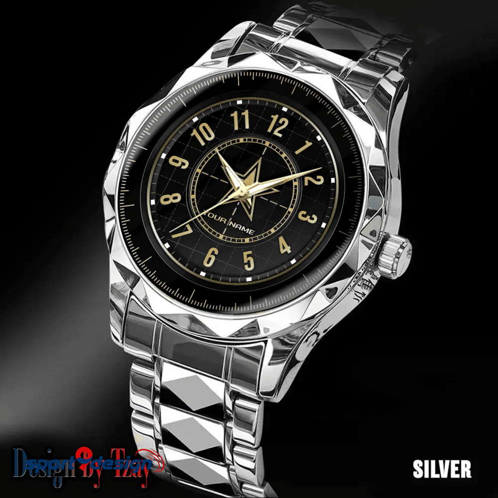 Dallas Cowboys Luxury Diamond Men Watch Trending 2025