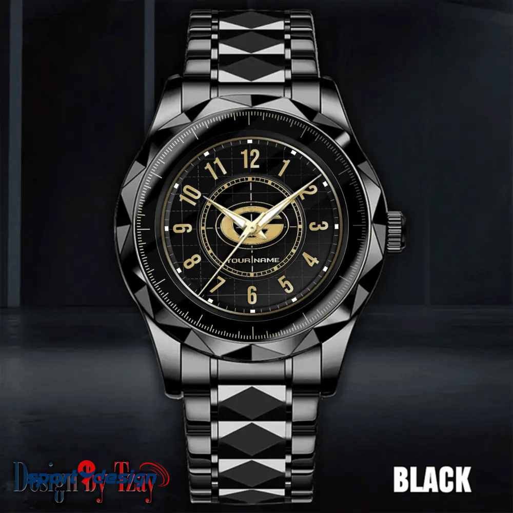 Green Bay Packers Luxury Diamond Men Watch Trending 2025