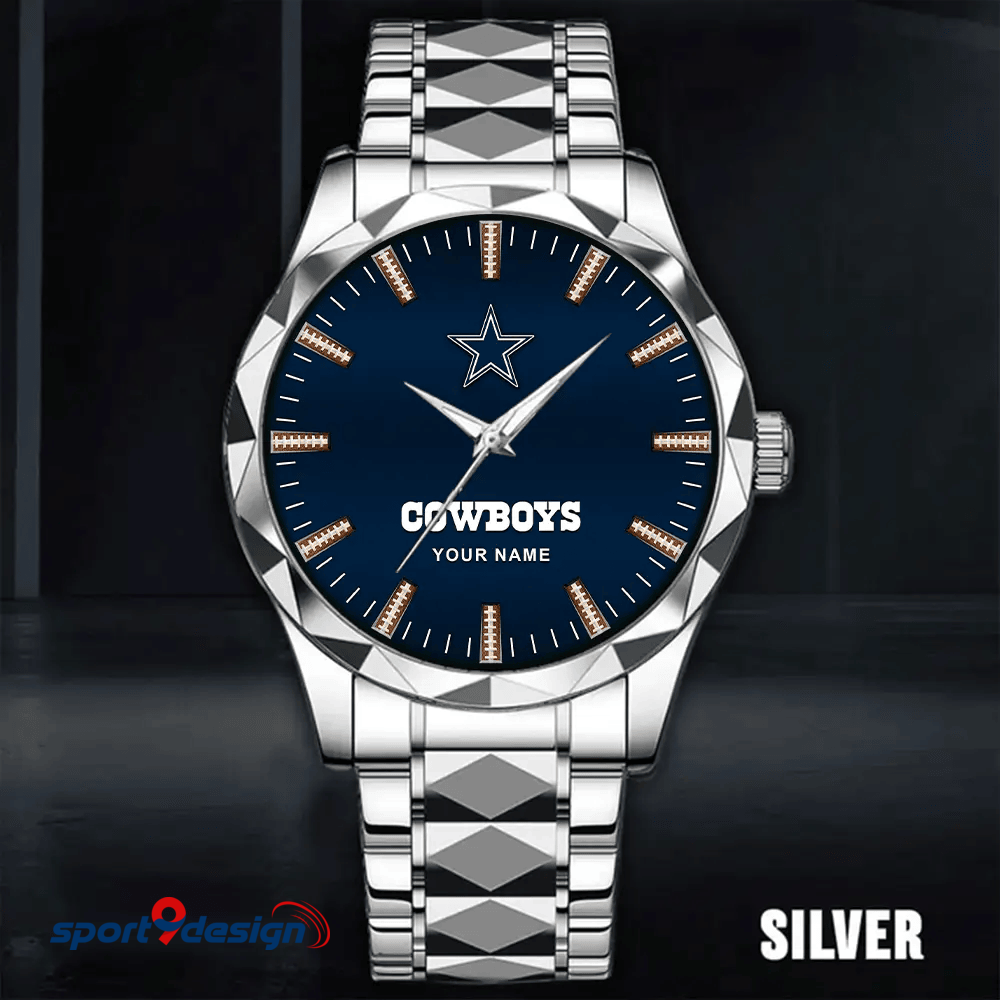 Dallas Cowboys Luxury Diamond Men Watch Trending 2025