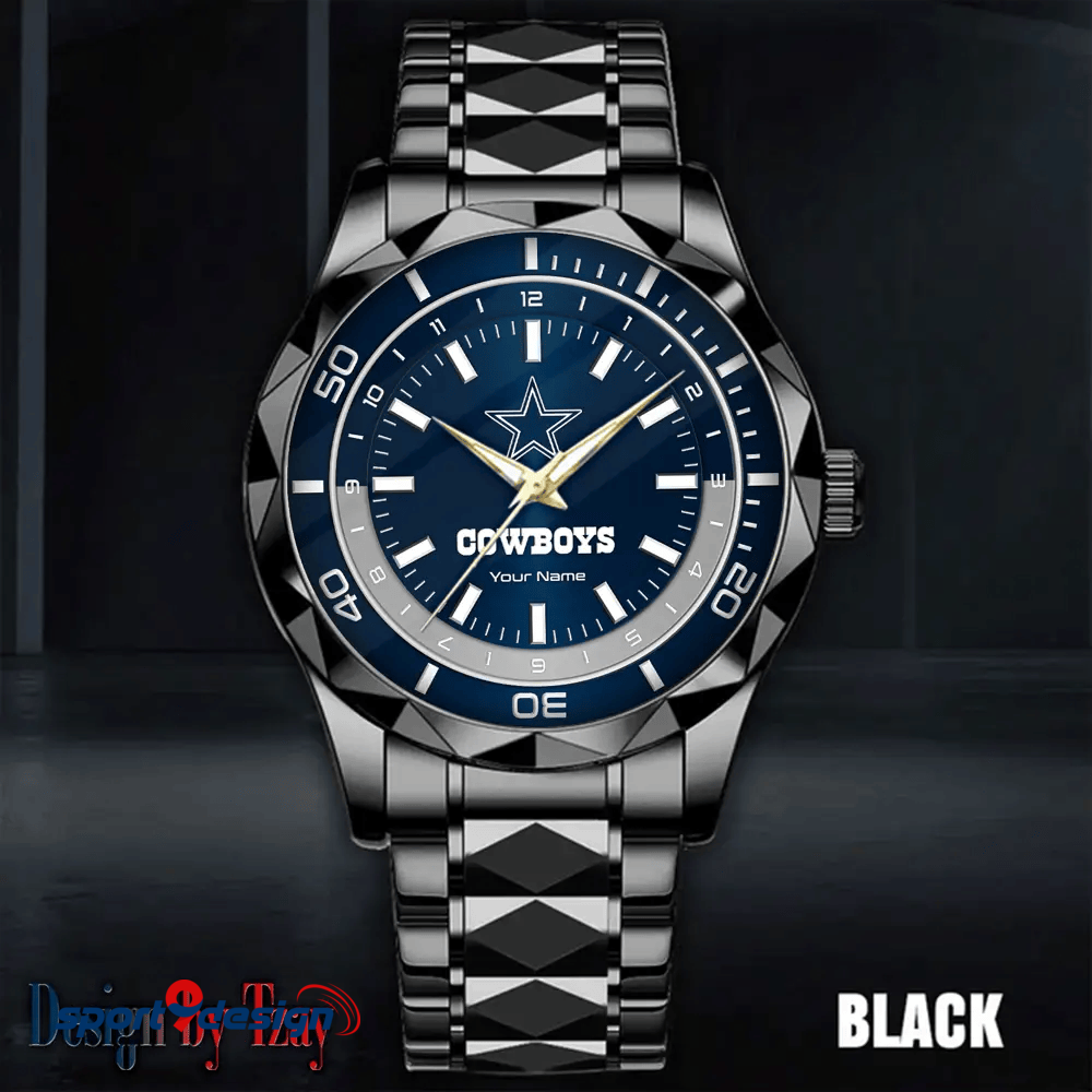 Dallas Cowboys Business Watch For Men Automatic Mechanical Stainless Steel Band 2025