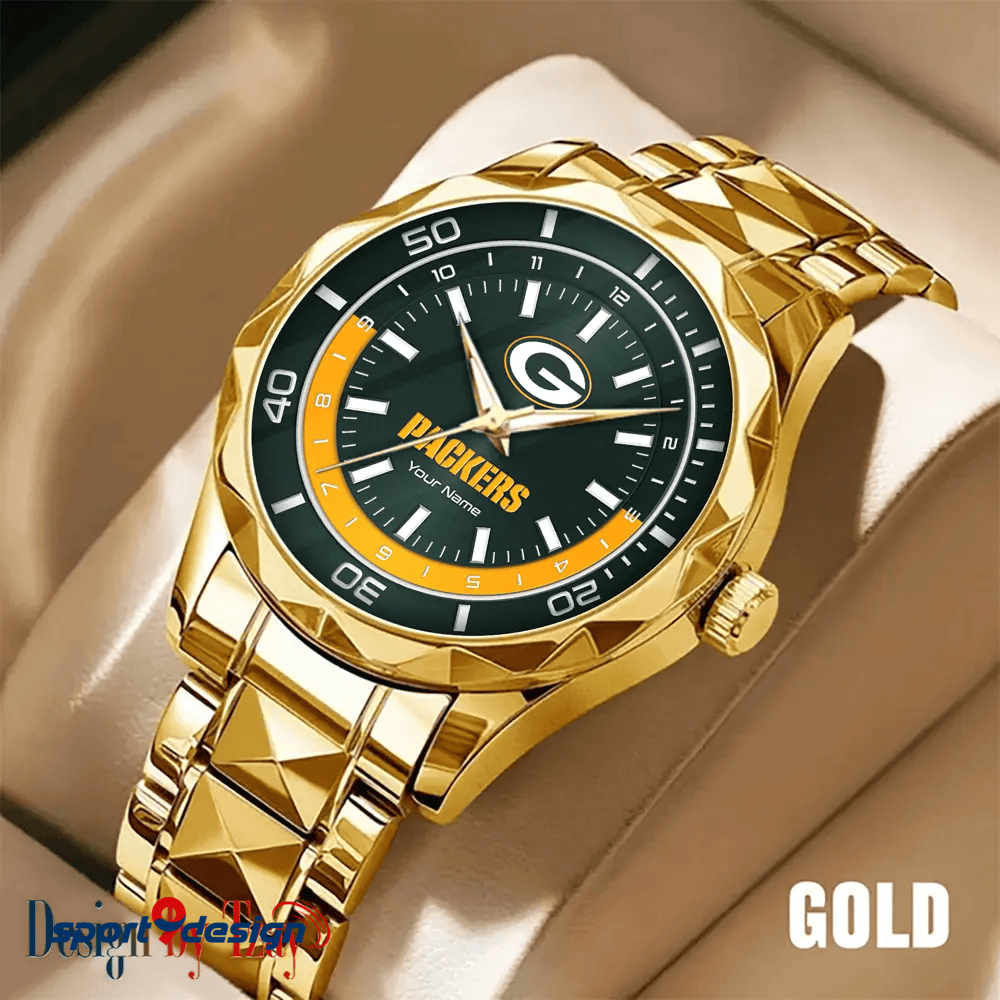 Green Bay Packers Business Watch For Men Automatic Mechanical Stainless Steel Band 2025