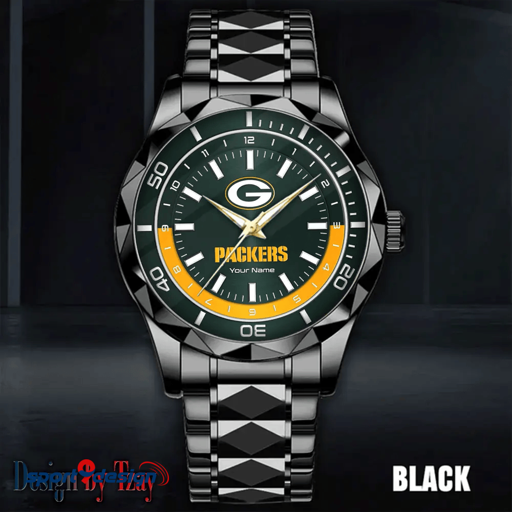 Green Bay Packers Business Watch For Men Automatic Mechanical Stainless Steel Band 2025