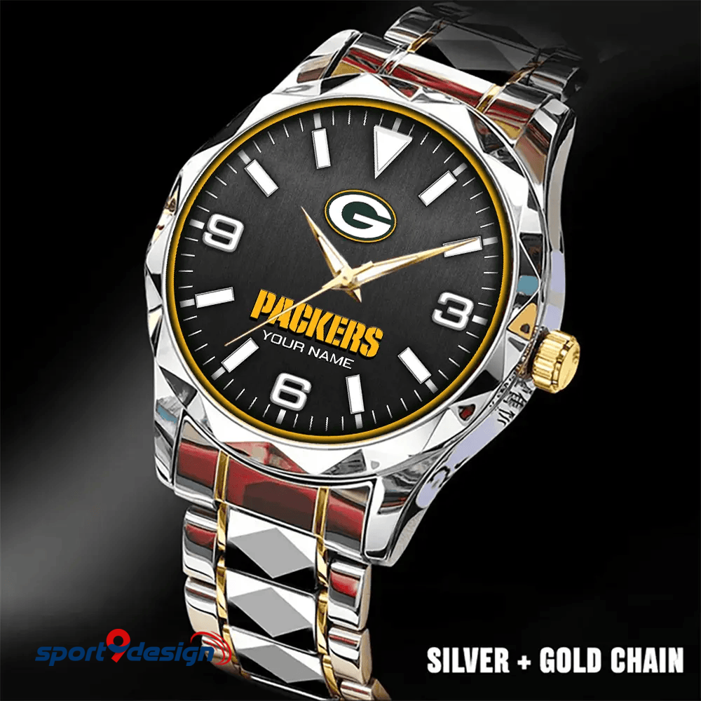 Green Bay Packers Business Watch For Men Automatic Mechanical Stainless Steel Band 2025