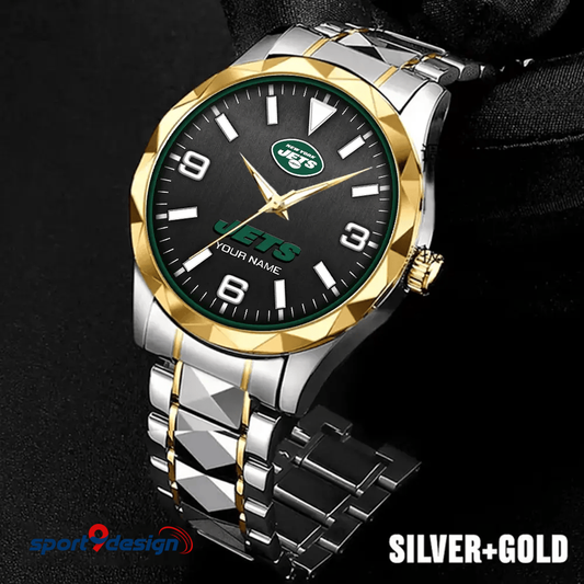 New York Jets Business Watch For Men Automatic Mechanical Stainless Steel Band 2025