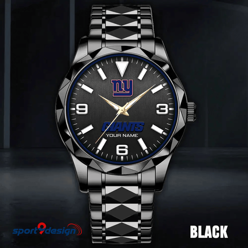 New York Giants Business Watch For Men Automatic Mechanical Stainless Steel Band 2025