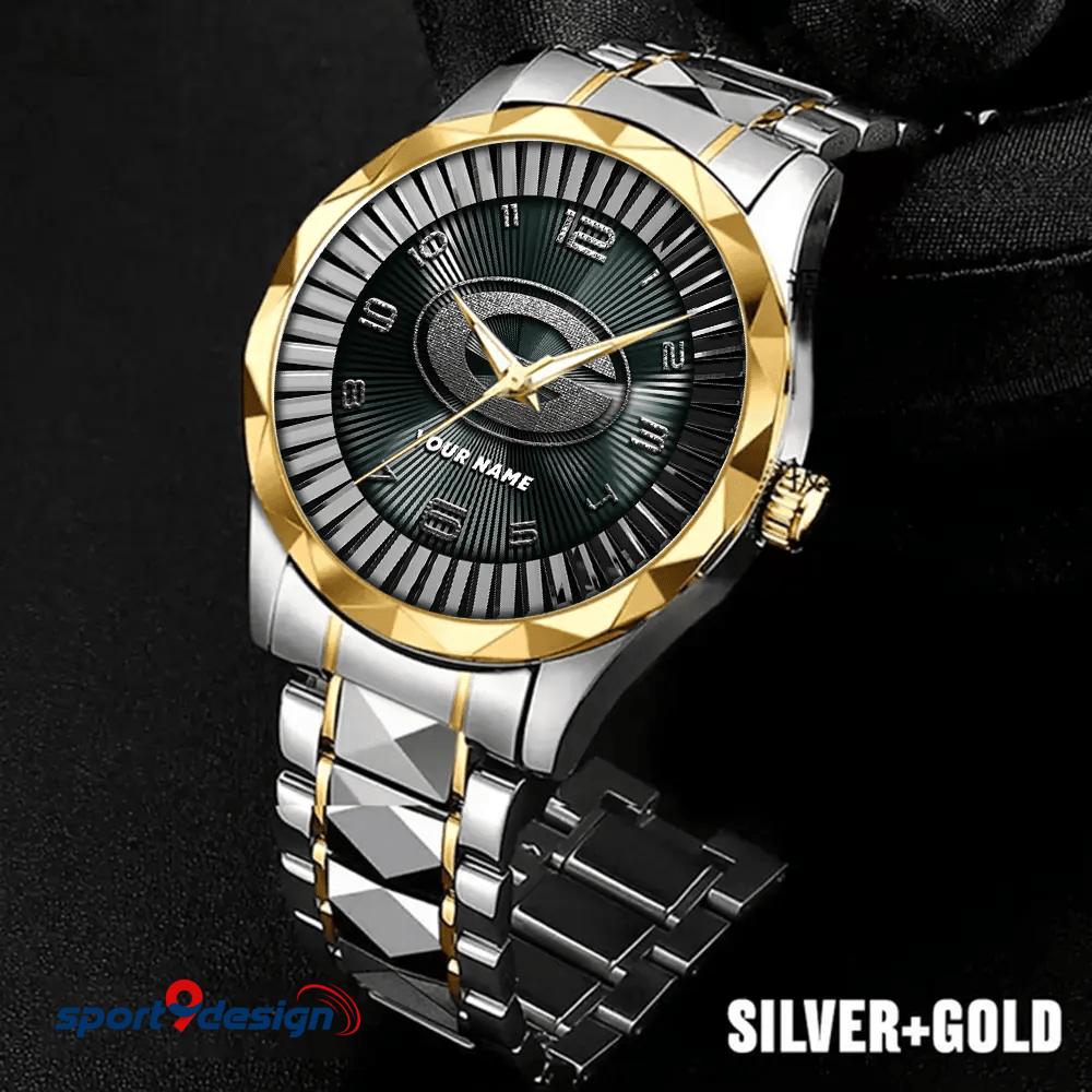 Green Bay Packers Business Watch For Men Automatic Mechanical Stainless Steel Band 2025
