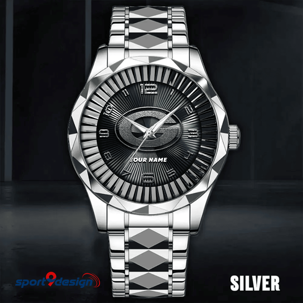 Green Bay Packers Business Watch For Men Automatic Mechanical Stainless Steel Band 2025