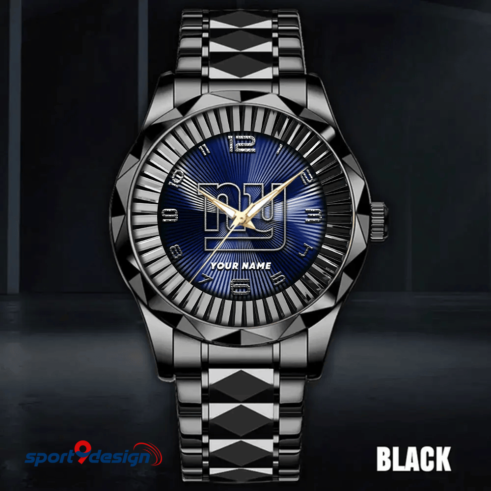 New York Giants Business Watch For Men Automatic Mechanical Stainless Steel Band 2025