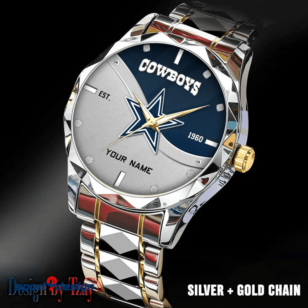 Dallas Cowboys Warterproof Sports Men Watches Top Brand Luxury Clock Style 2025