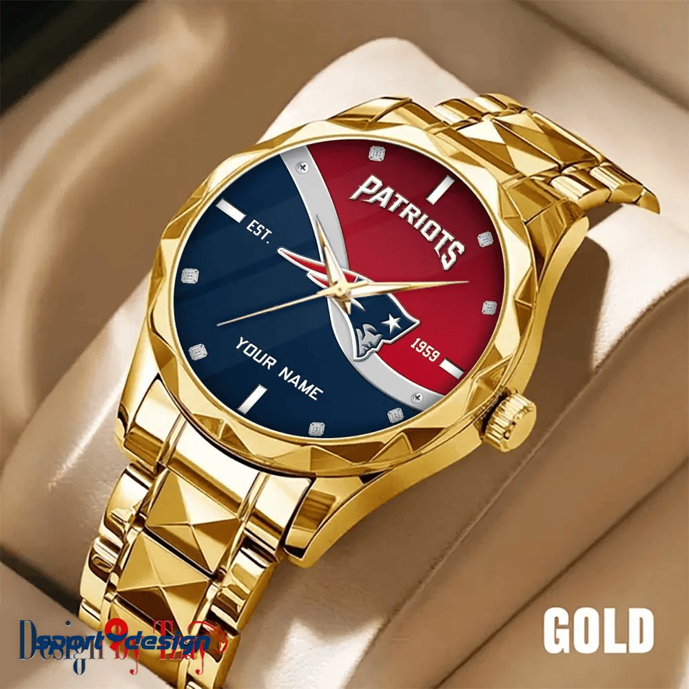 New England Patriots Warterproof Sports Men Watches Top Brand Luxury Clock Style 2025