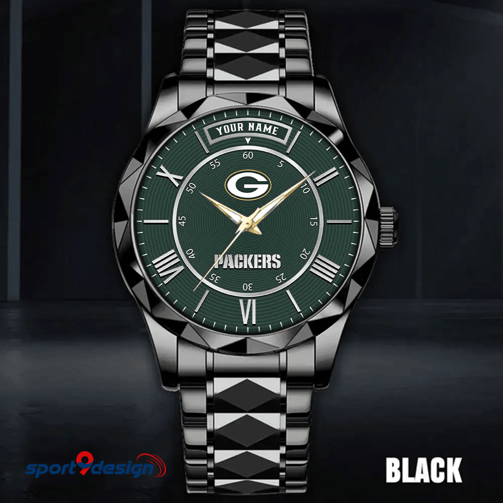 Green Bay Packers Business Watch For Men Automatic Mechanical Stainless Steel Band 2025