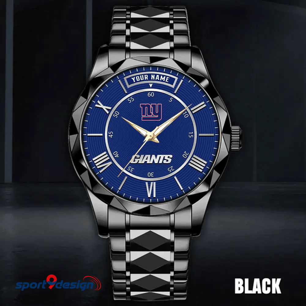 New York Giants Business Watch For Men Automatic Mechanical Stainless Steel Band 2025