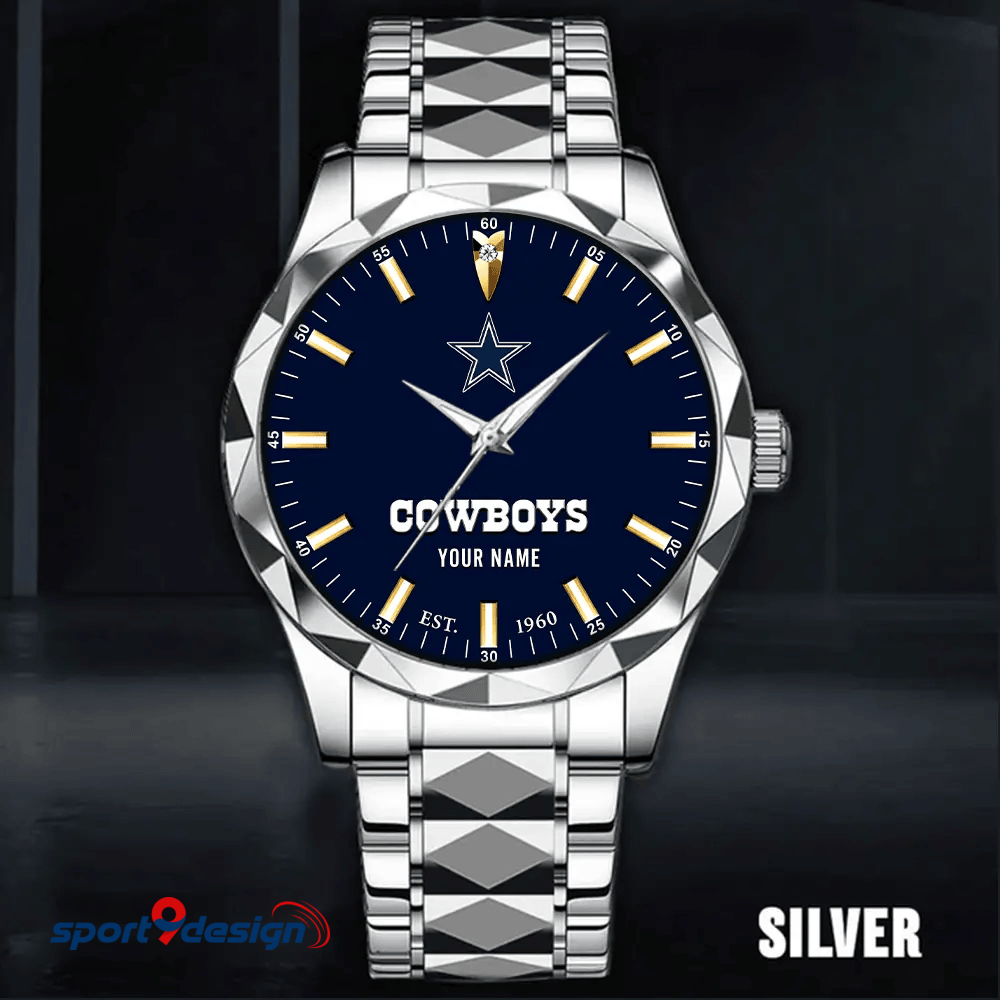 Dallas Cowboys Luxury Diamond Men Watch Trending 2025