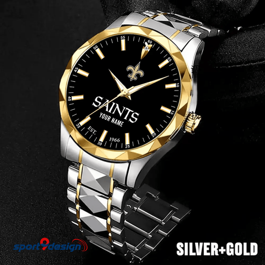 New Orleans Saints Luxury Diamond Men Watch Trending 2025