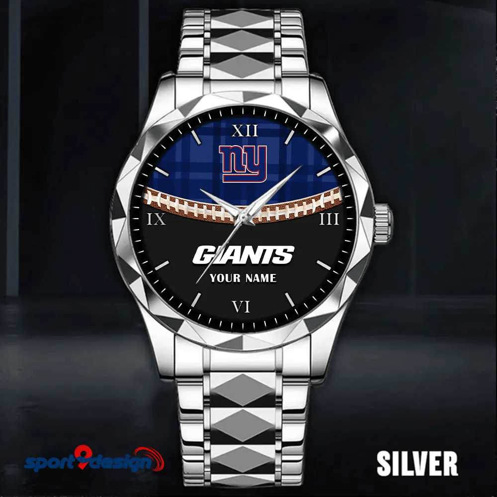 New York Giants Luxury Diamond Men Watch Trending 2025