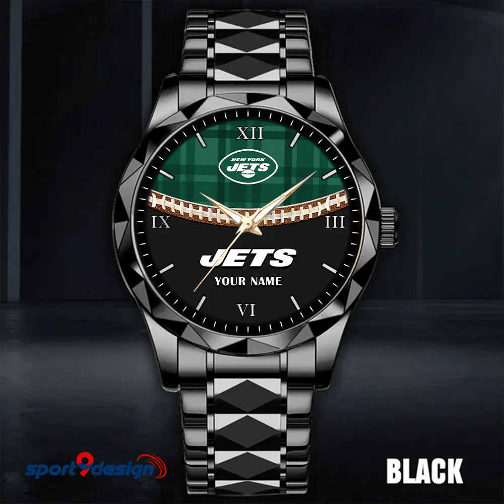 New York Jets Luxury Diamond Men Watch Trending 2025