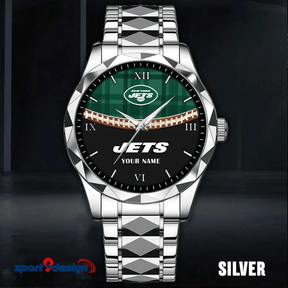 New York Jets Luxury Diamond Men Watch Trending 2025