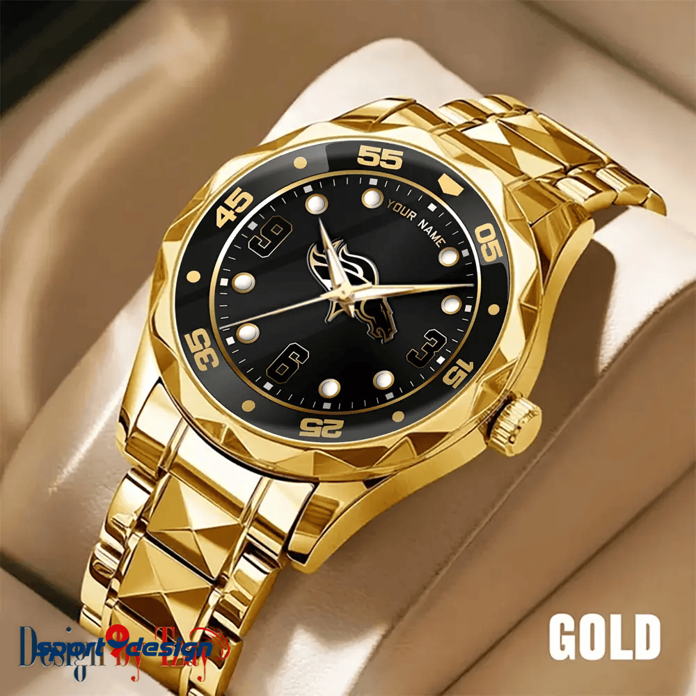 Denver Broncos Luxury Diamond Men Watch Trending 2025