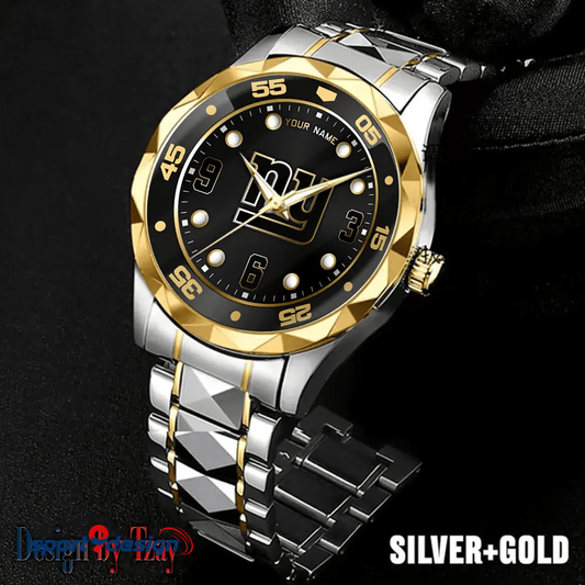 New York Giants Luxury Diamond Men Watch Trending 2025