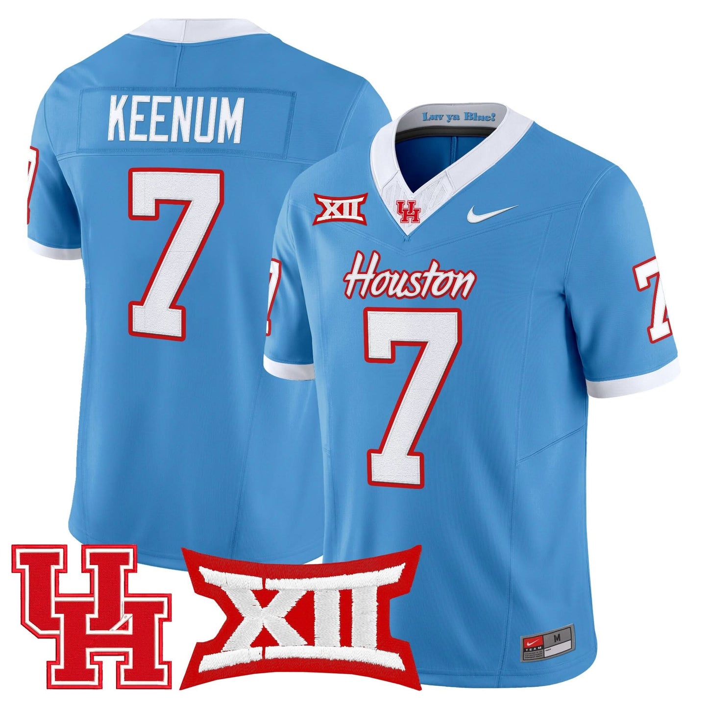 Men's Houston Cougars 2025 Vapor Limited Jersey - All Stitched