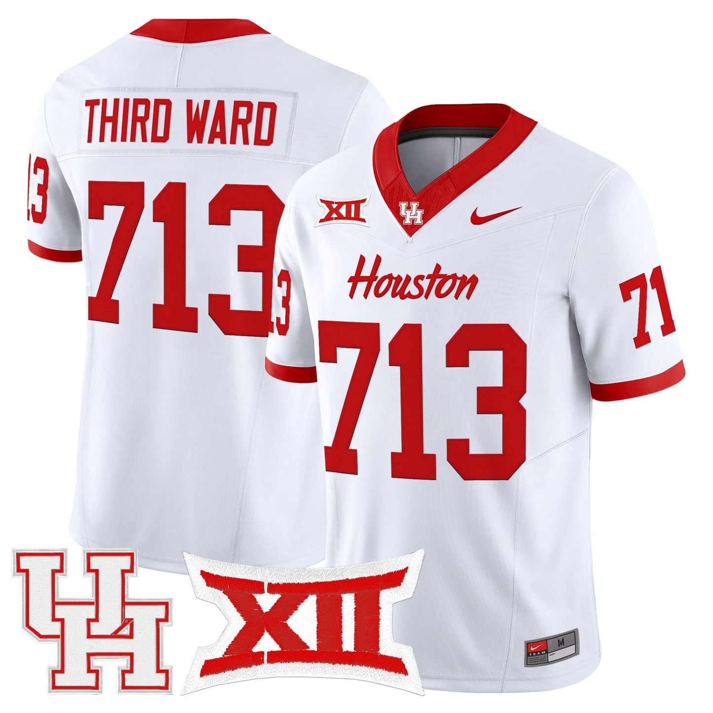 Men's Houston Cougars 2025 Vapor Limited Jersey - All Stitched