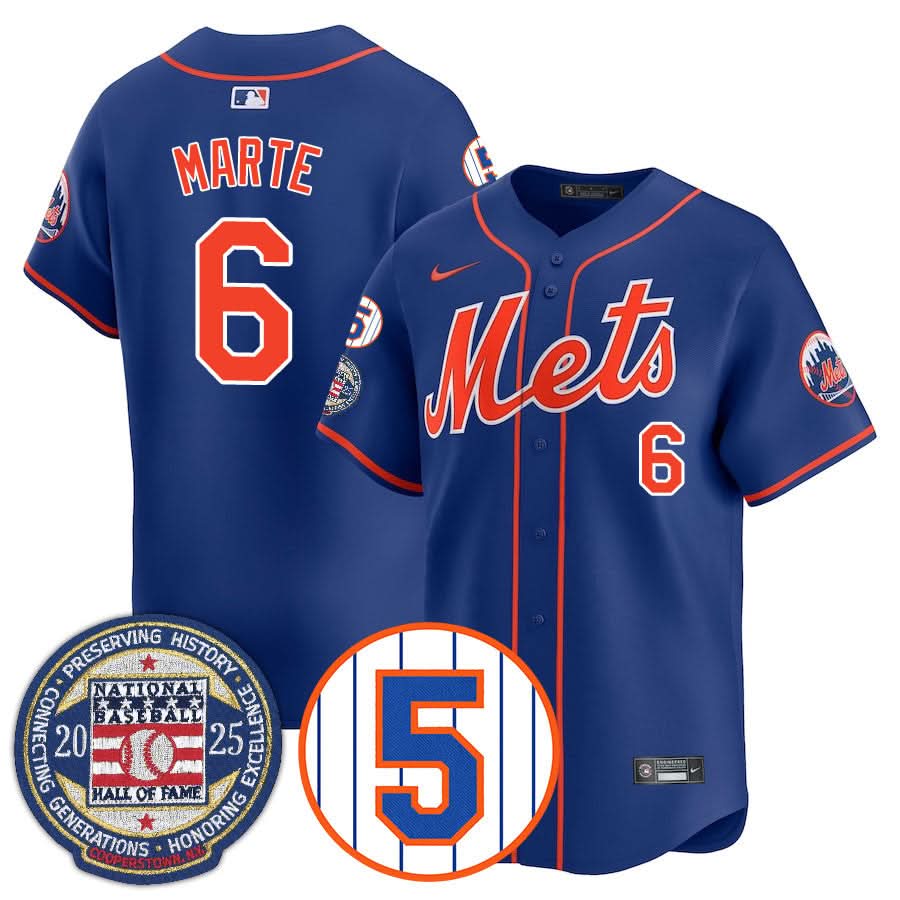 Men's New York Mets Number Retirement & Hall of Fame Gold Jersey - All Stitched