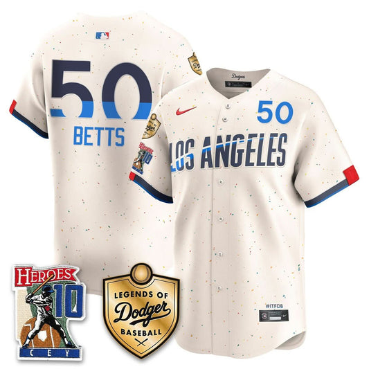 Men's Dodgers Ron Cey "Legends Of Dodgers Baseball" Jersey - All Stitched
