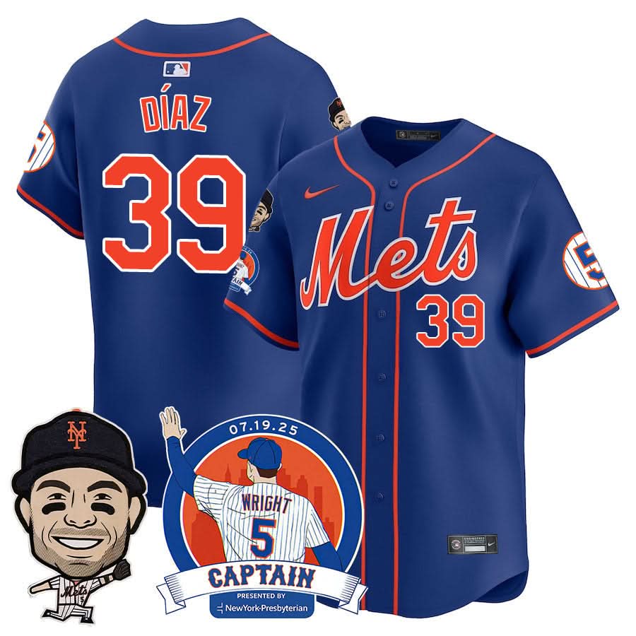Men's New York Mets David Wright "Mets Legend" Jersey V2 - All Stitched