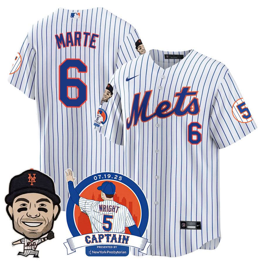 New York Mets David Wright "Mets Legend" Jersey V2 - All Stitched