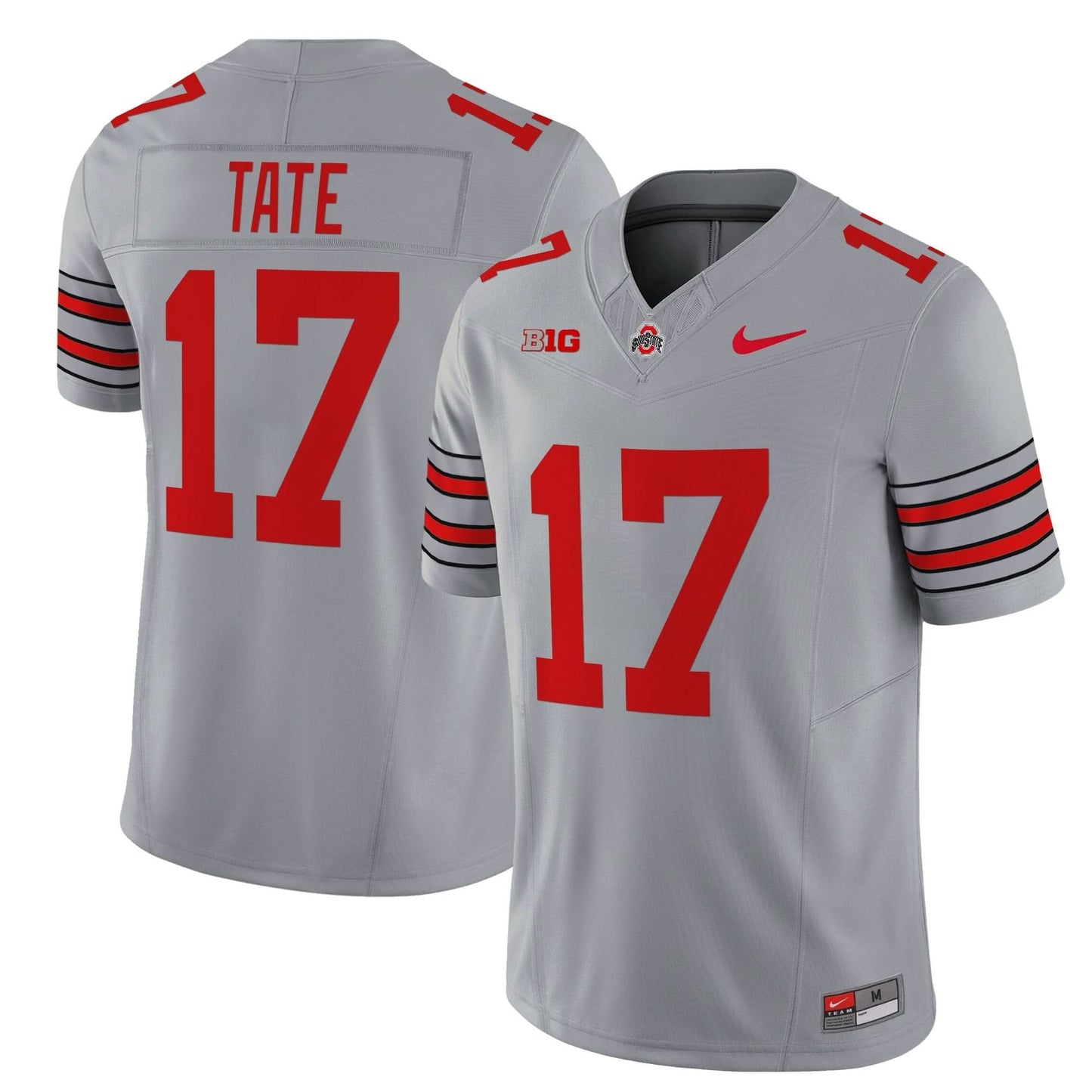 Men's Ohio State Buckeyes 'Heritage Stripe' 2025/26 Vapor Limited Jersey - All Stitched