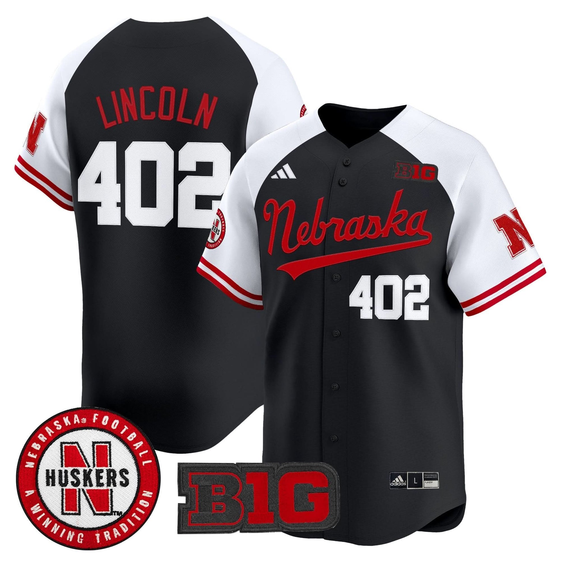 Men's Nebraska Cornhuskers 2025 Vapor Baseball Jersey - All Stitched