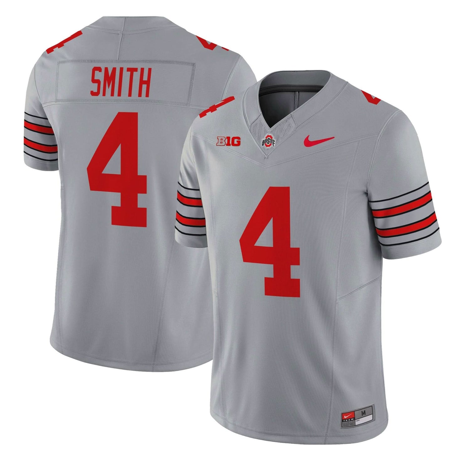 Men's Ohio State Buckeyes 'Heritage Stripe' 2025/26 Vapor Limited Jersey - All Stitched