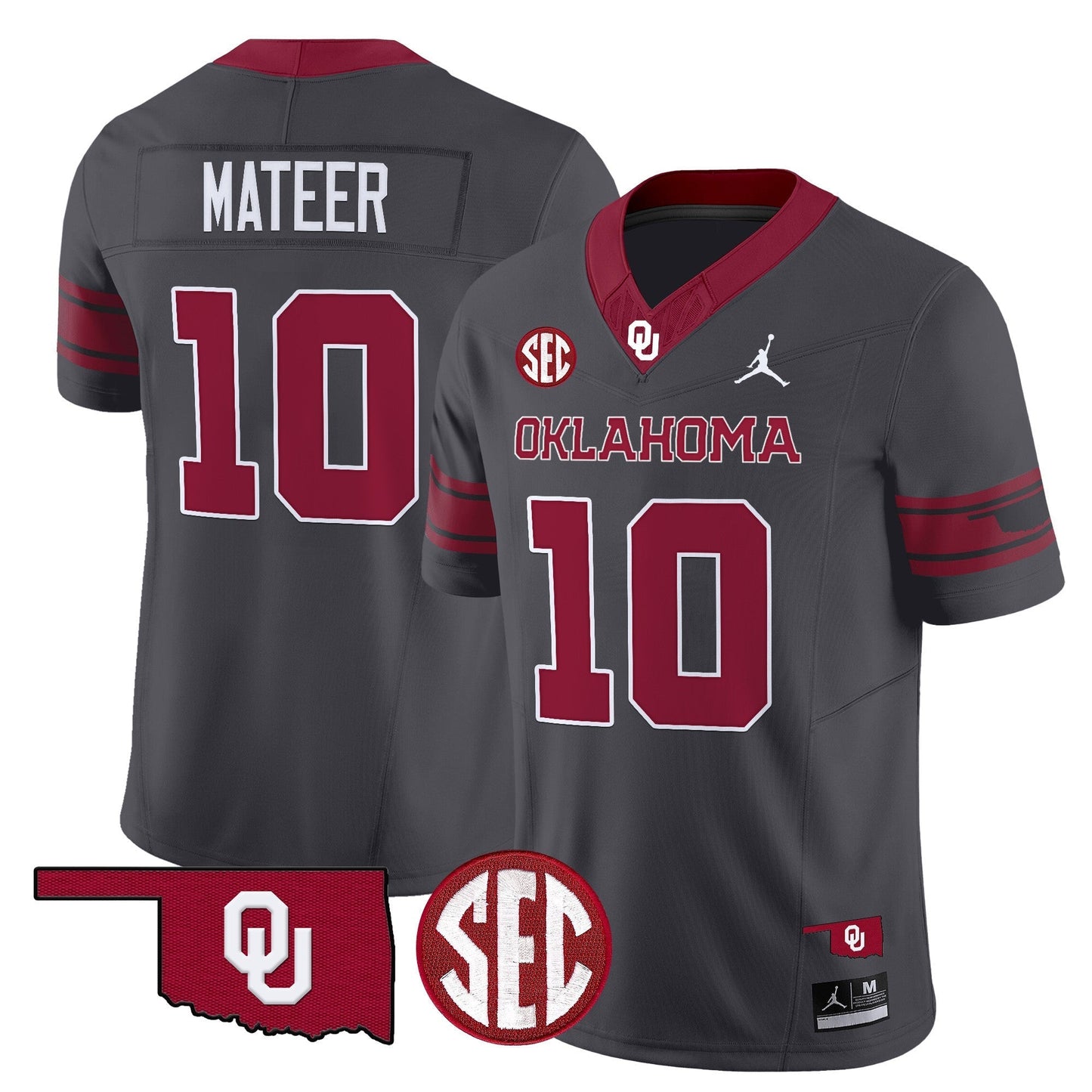 Men's Oklahoma Sooners 2025 Vapor Limited Jersey - All Stitched