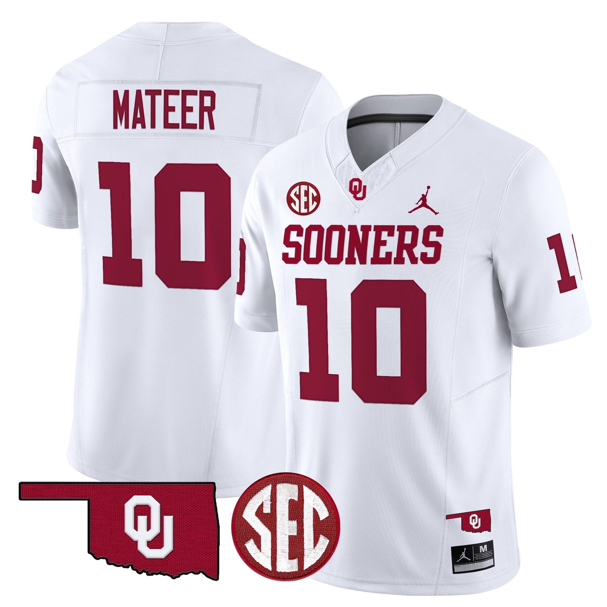 Men's Oklahoma Sooners 2025 Vapor Limited Jersey - All Stitched