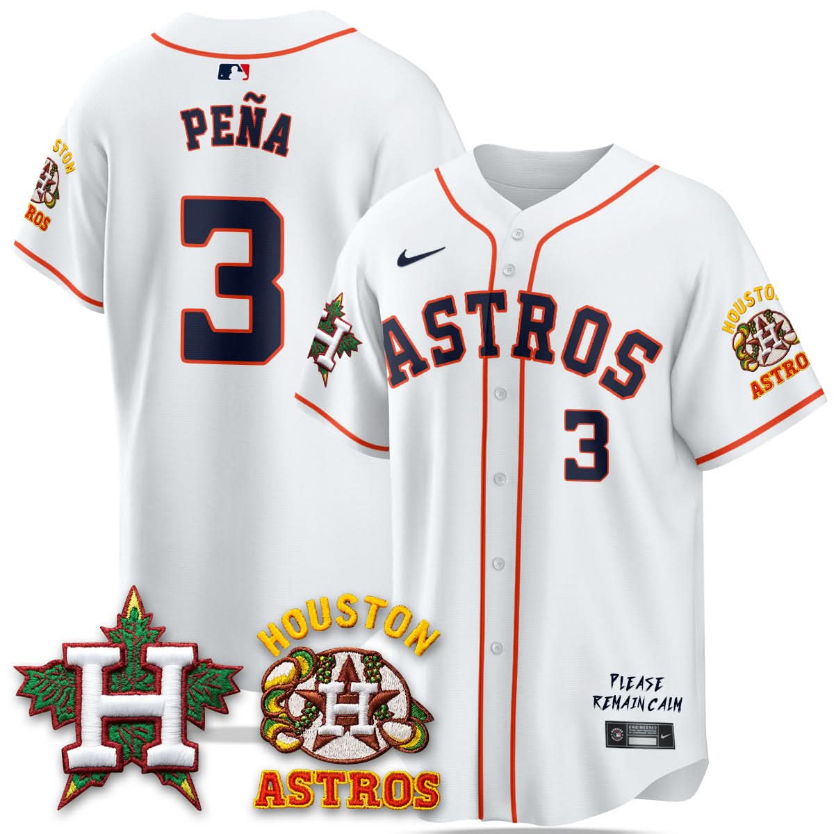 Men's Houston Astros "Hopadillo" Limited Jersey - All Stitched
