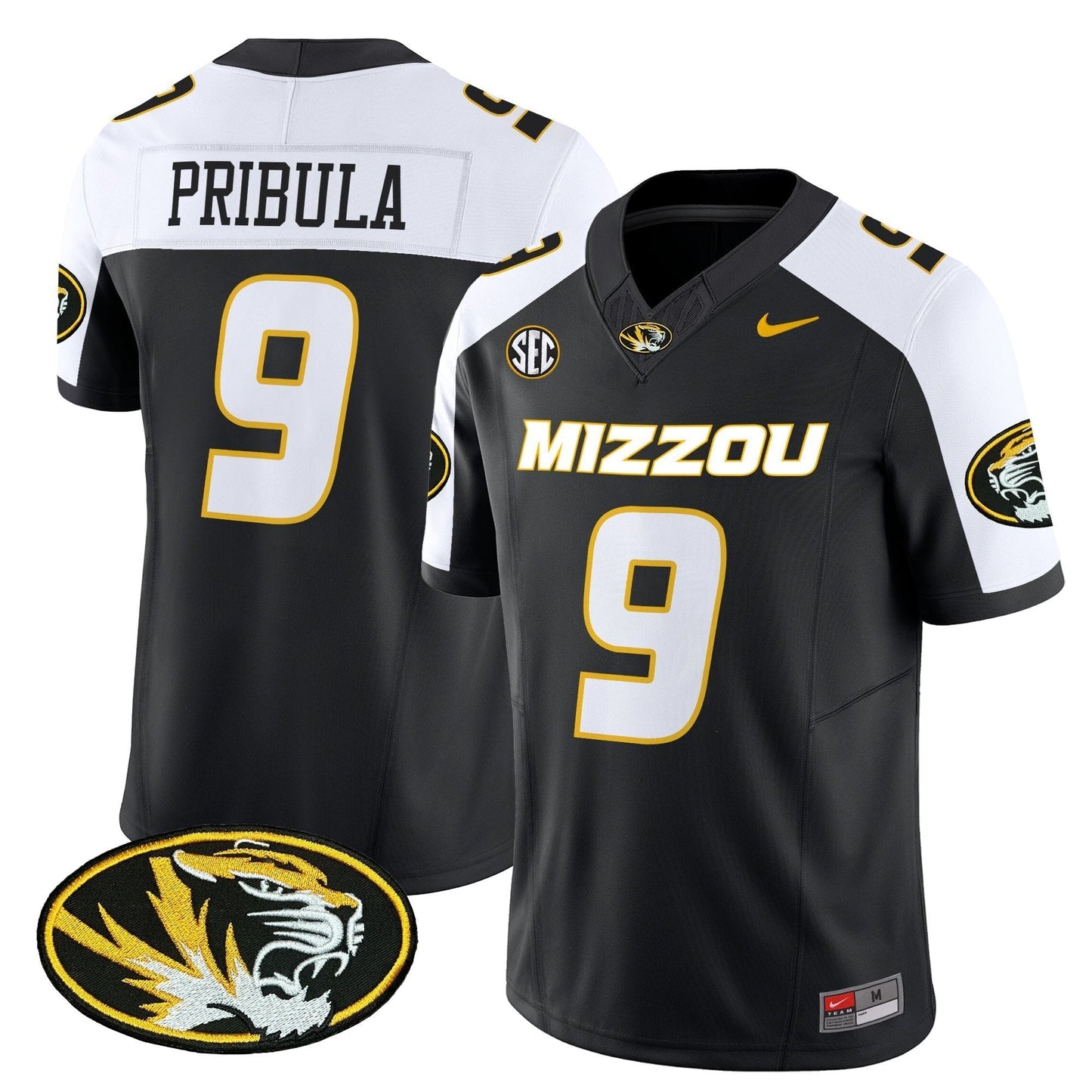 Men's Missouri Tigers 2025 Vapor Limited Jersey - All Stitched