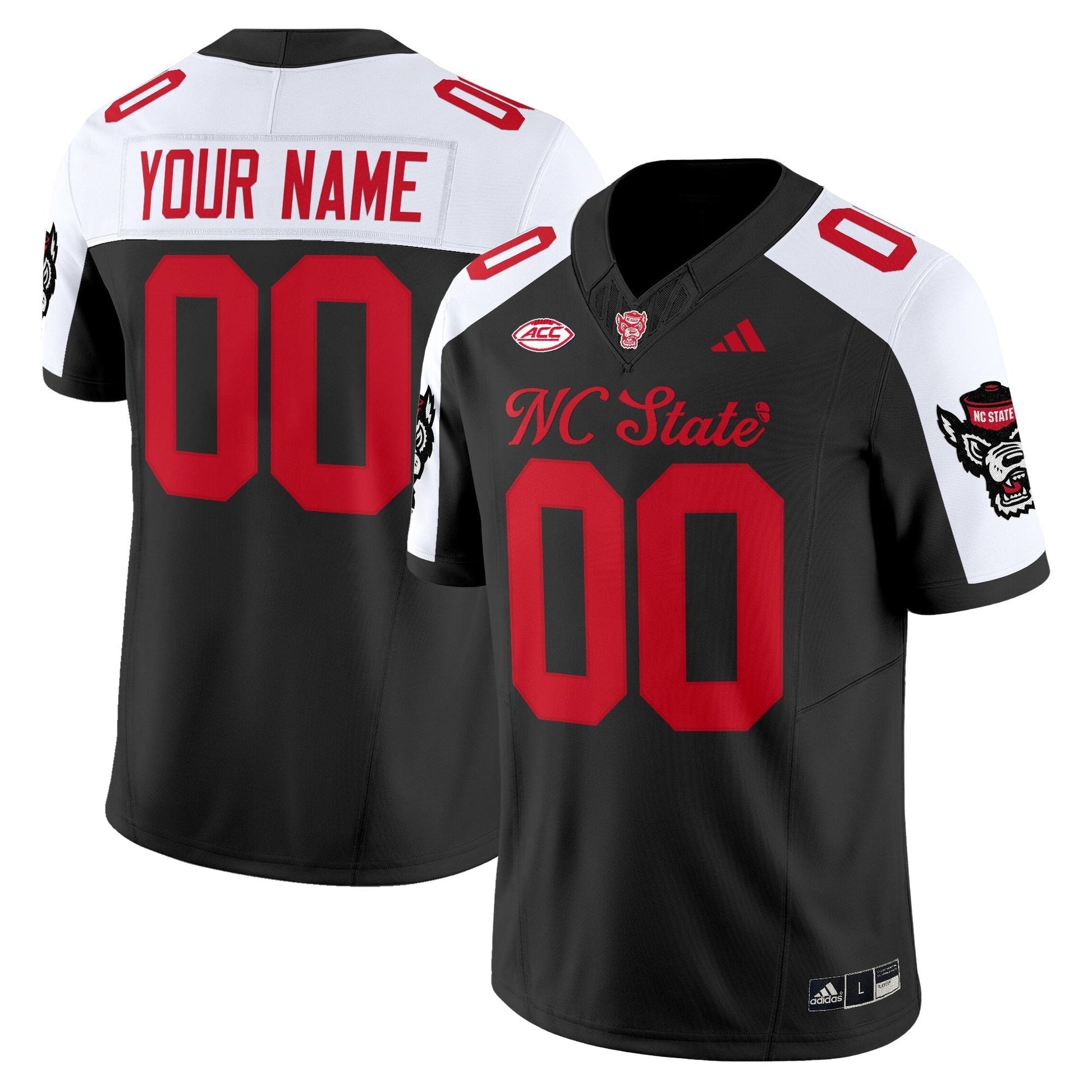 NC State Wolfpack 'City of Oaks' Vapor Limited Custom Jersey - All Stitched