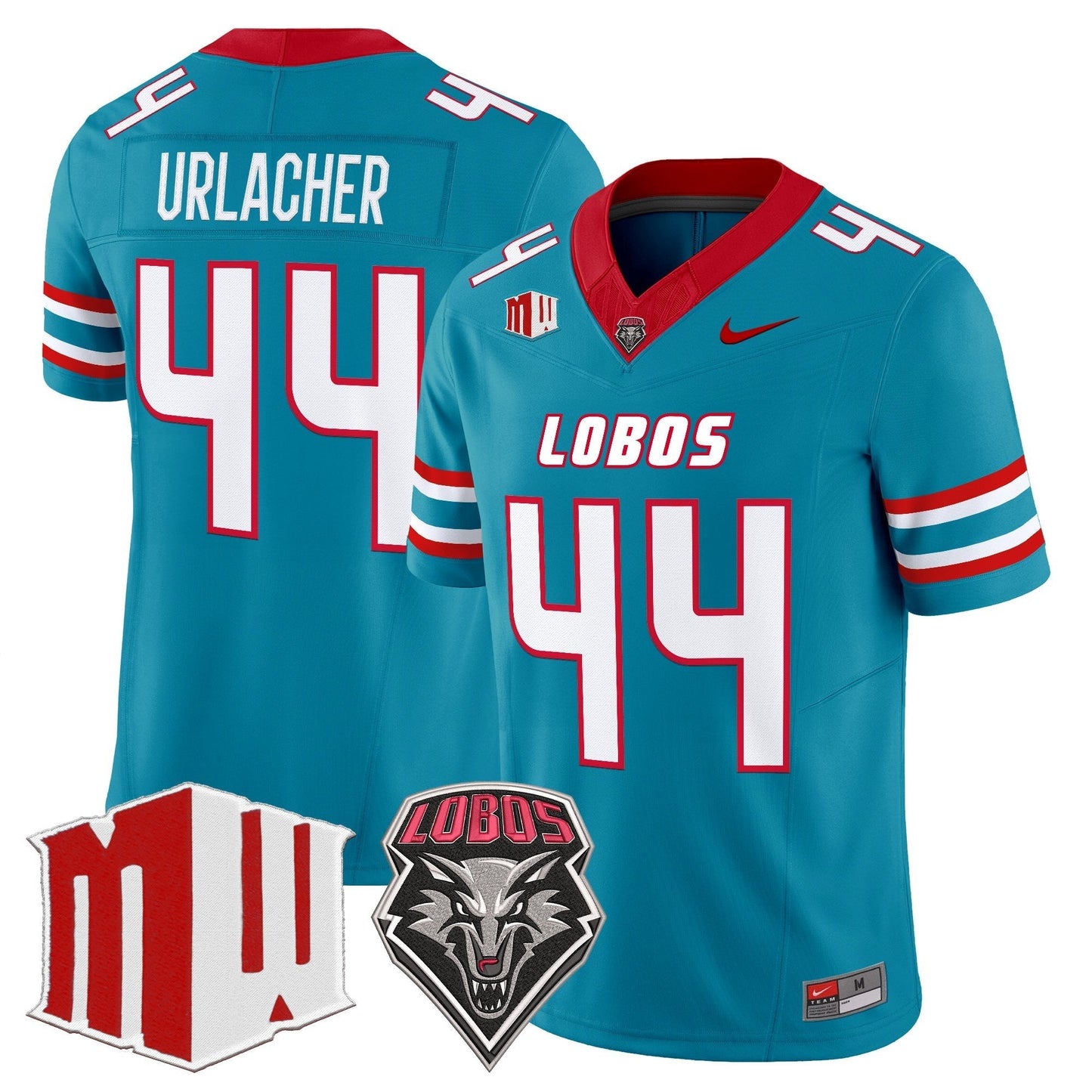 Men's New Mexico Lobos 2025 Vapor Limited Jersey - All Stitched