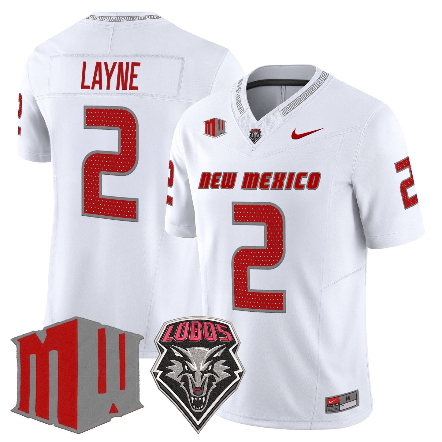 Men's New Mexico Lobos 2025 Vapor Limited Jersey - All Stitched