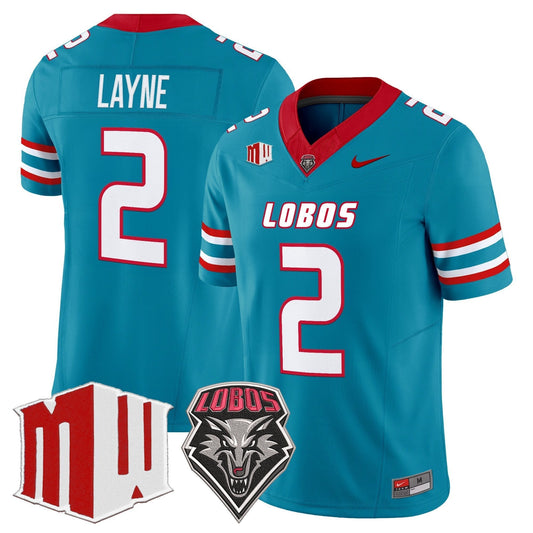 Men's New Mexico Lobos 2025 Vapor Limited Jersey - All Stitched
