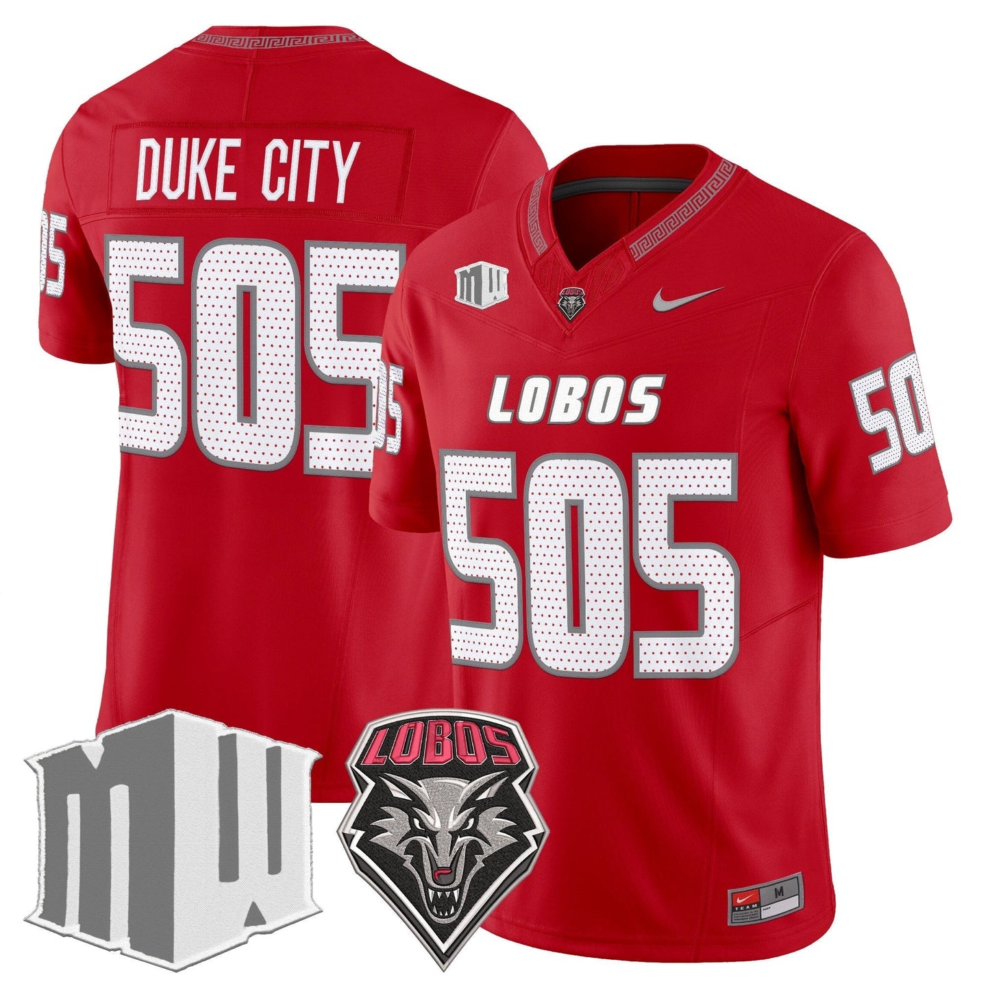 Men's New Mexico Lobos 2025 Vapor Limited Jersey - All Stitched