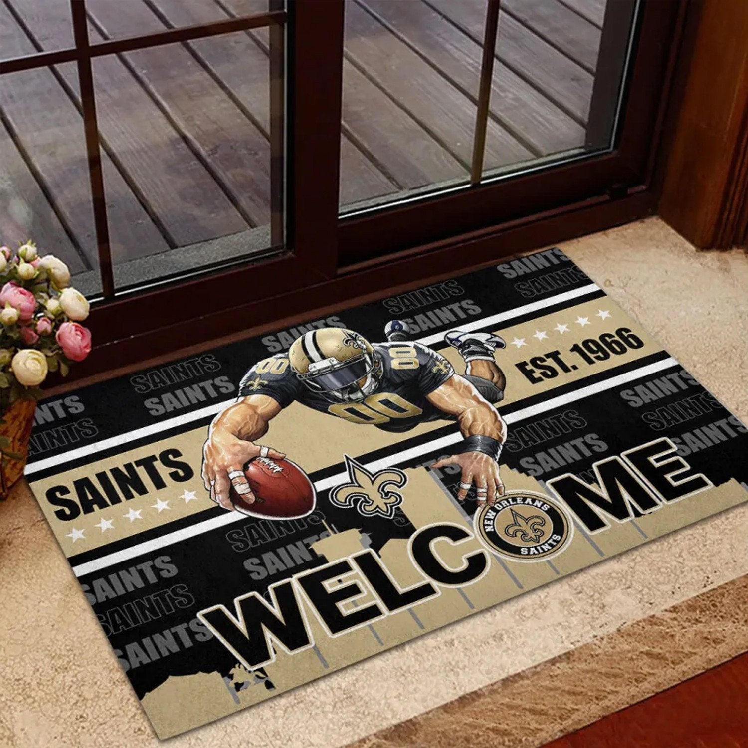 New Orleans Saints - DOORMAT Gift For Fans