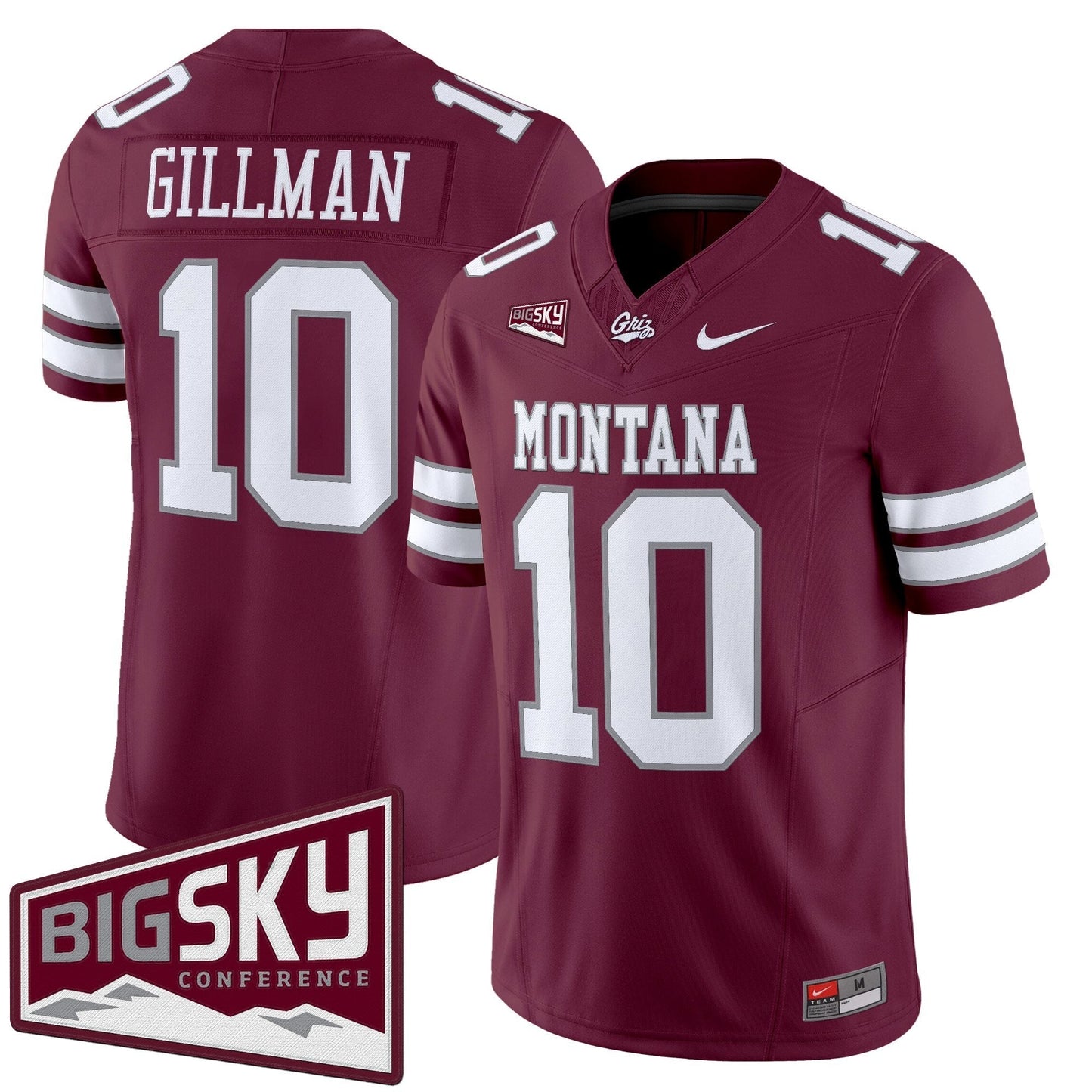 Men's Montana Grizzlies 2025 Vapor Limited Jersey - All Stitched